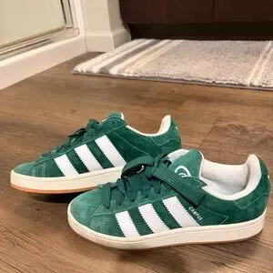adidas gazelle silver green womens adidas Campus 00s GS Dark Green